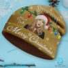Stevie Nicks Merry Christmas Beanie Hat-b aSf9zmp