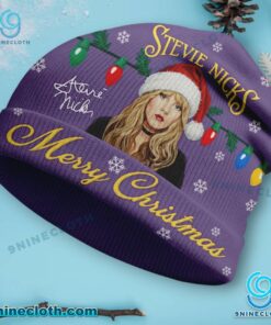Stevie Nicks Merry Christmas Beanie Hat odspWlX