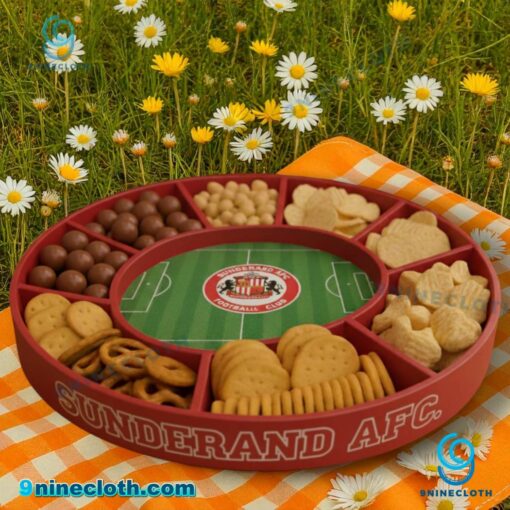 Sunderland F.C. Stadium Snack Platter KfSmL0E