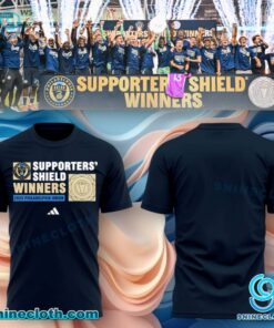 Supporters Shield Winners 2025 Philadelphia Union T-shirt eK1rBzQ