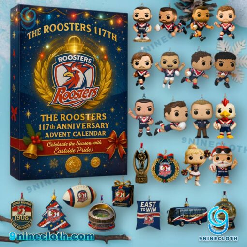 Sydney Roosters 117th Anniversary Advent Calendar 2025 3uLpDc0