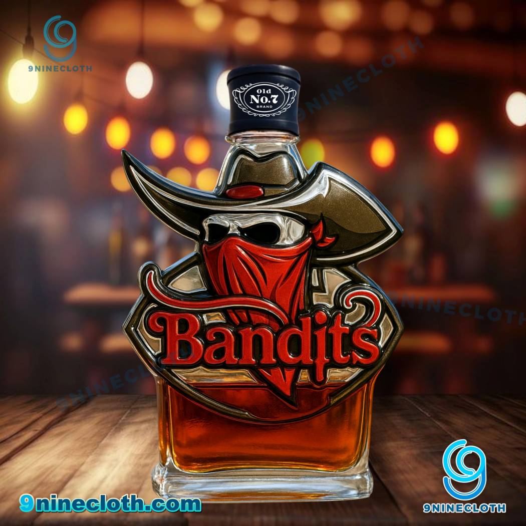 Tampa Bay Bandits Whiskey Bottle-b K4aTStg