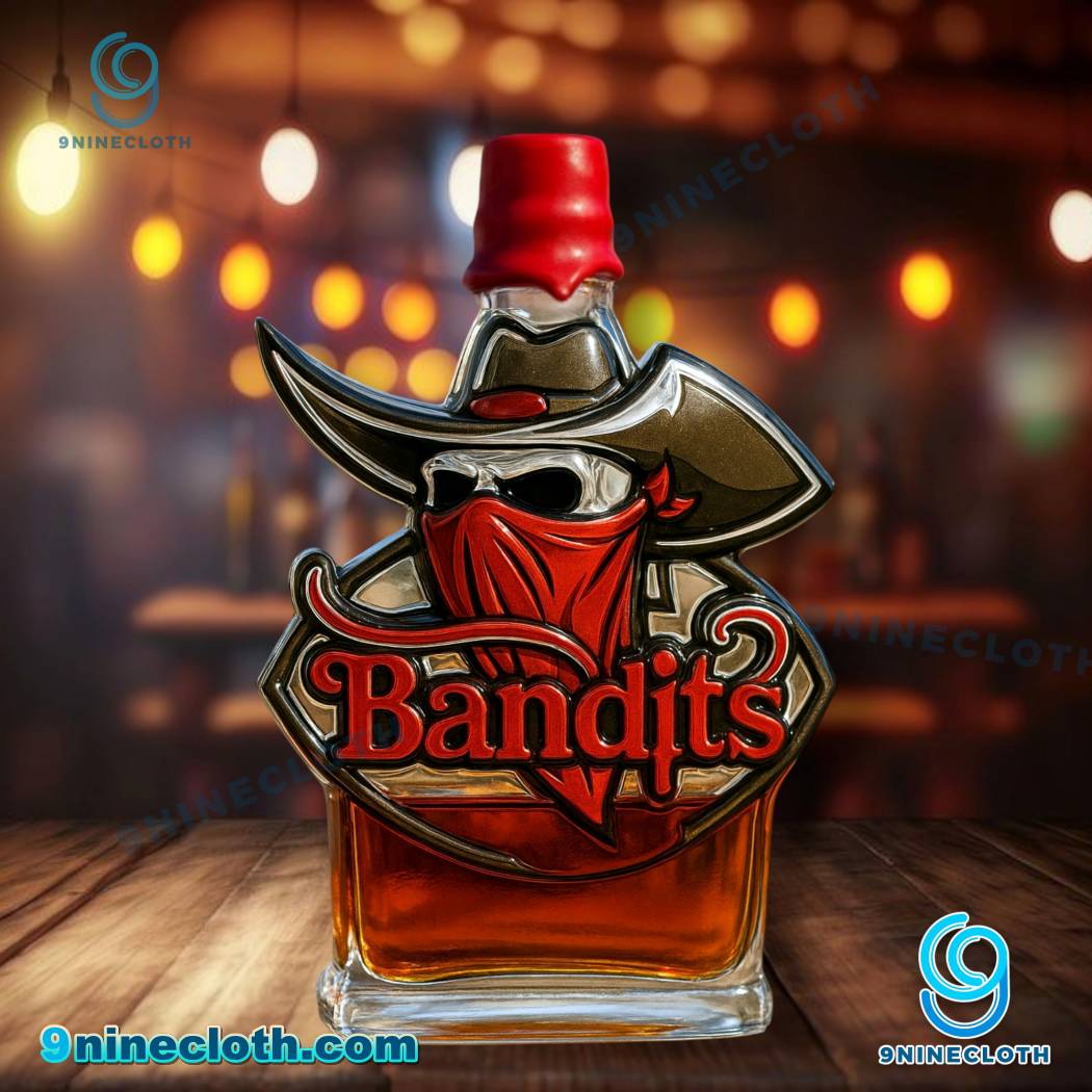 Tampa Bay Bandits Whiskey Bottle-c mxysrWB