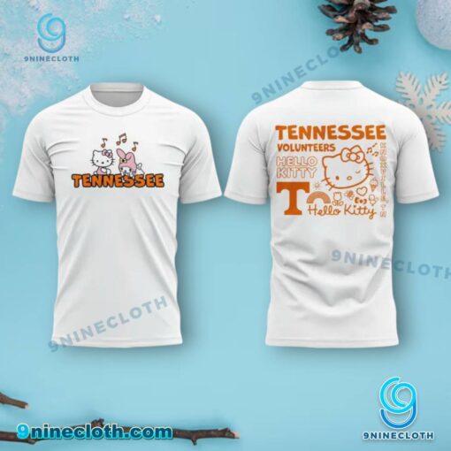 Tennessee Football X Hello Kitty 2025 T-shirt omgVwdz