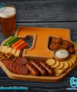 Tennessee Volunteers NCAA Wooden Charcuterie Board wygu7AW