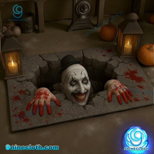 Terrifier Pit Halloween Rug GpJxj80