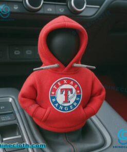 Texas Rangers Car Gear Shift Hoodie KTIH16x