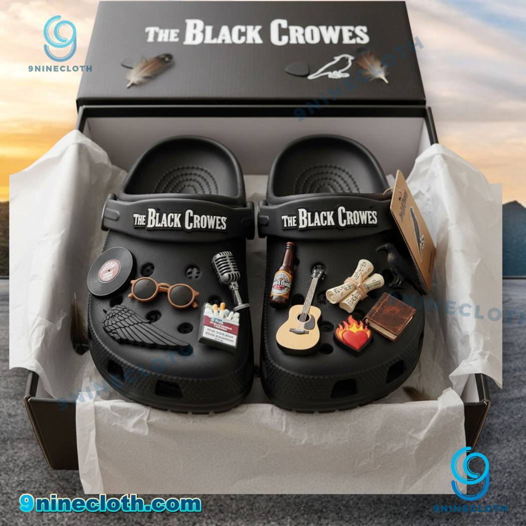 The Black Crowes Crocs With Charms AJx5fM3