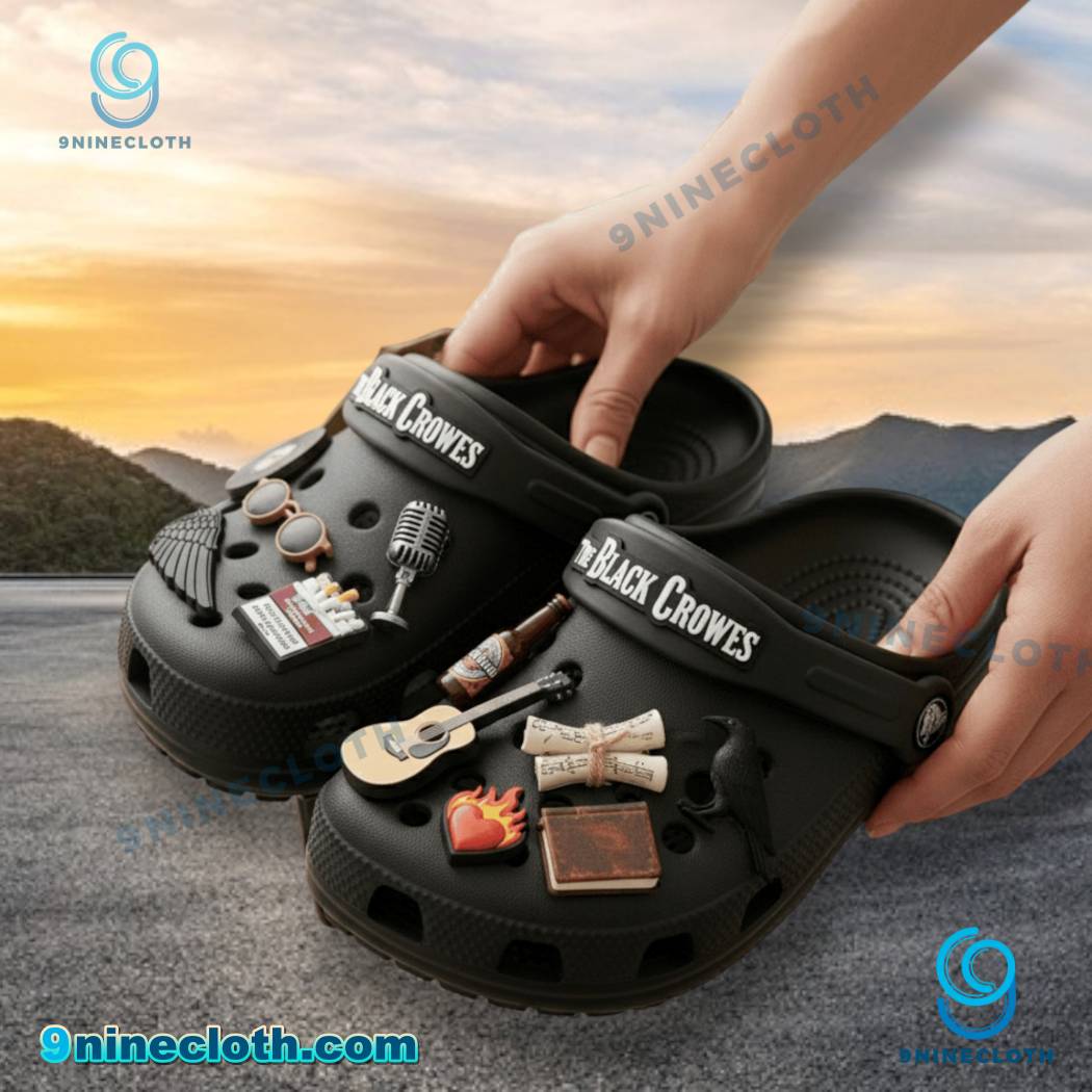 The Black Crowes Crocs With Charms-b LtwzPgB