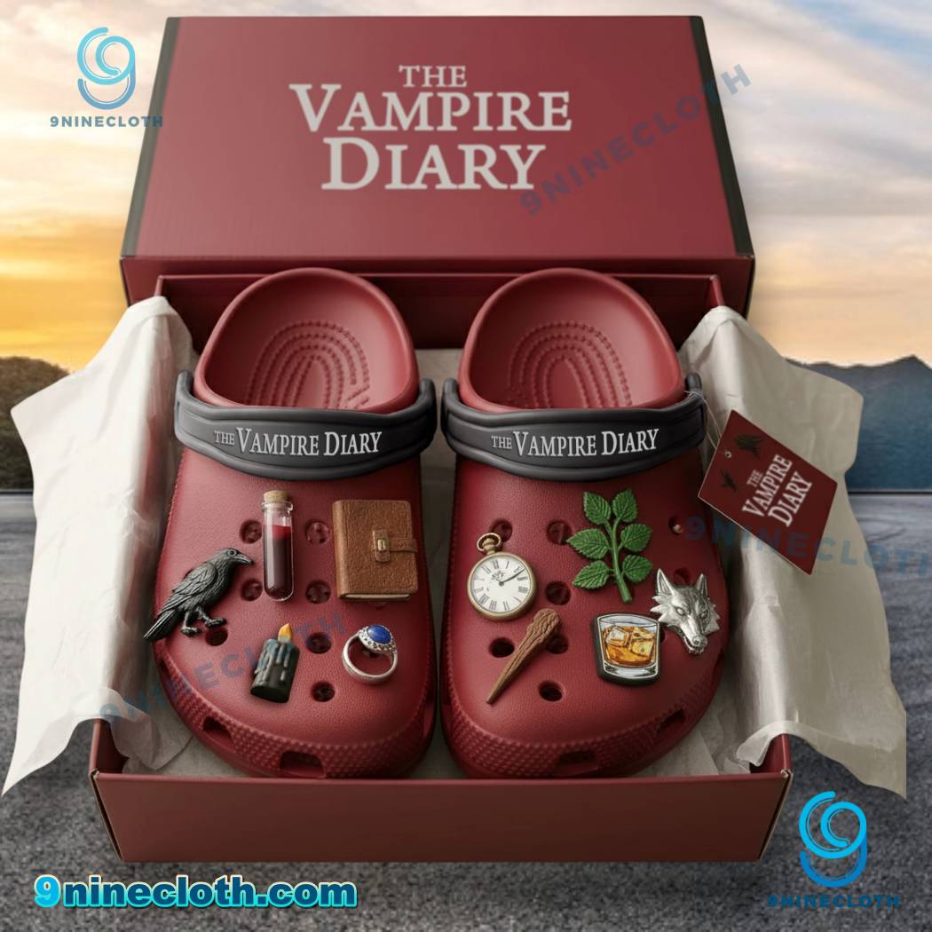 The Vampire Diary Crocs With Charms L756XMH