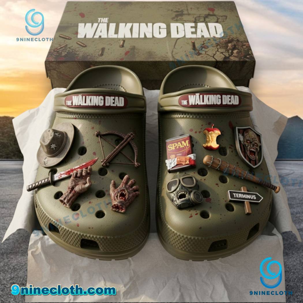 The Walking Dead Crocs With Charms KXdRtvz