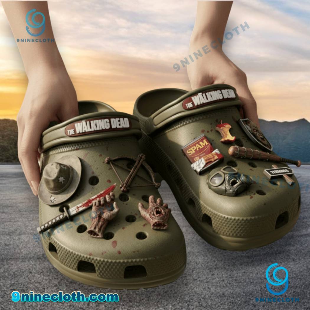 The Walking Dead Crocs With Charms-b dvsYKlm