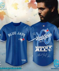 The Weeknd X Toronto Blue Jays World Series 2025 Baseball Jersey M0Y7G1e