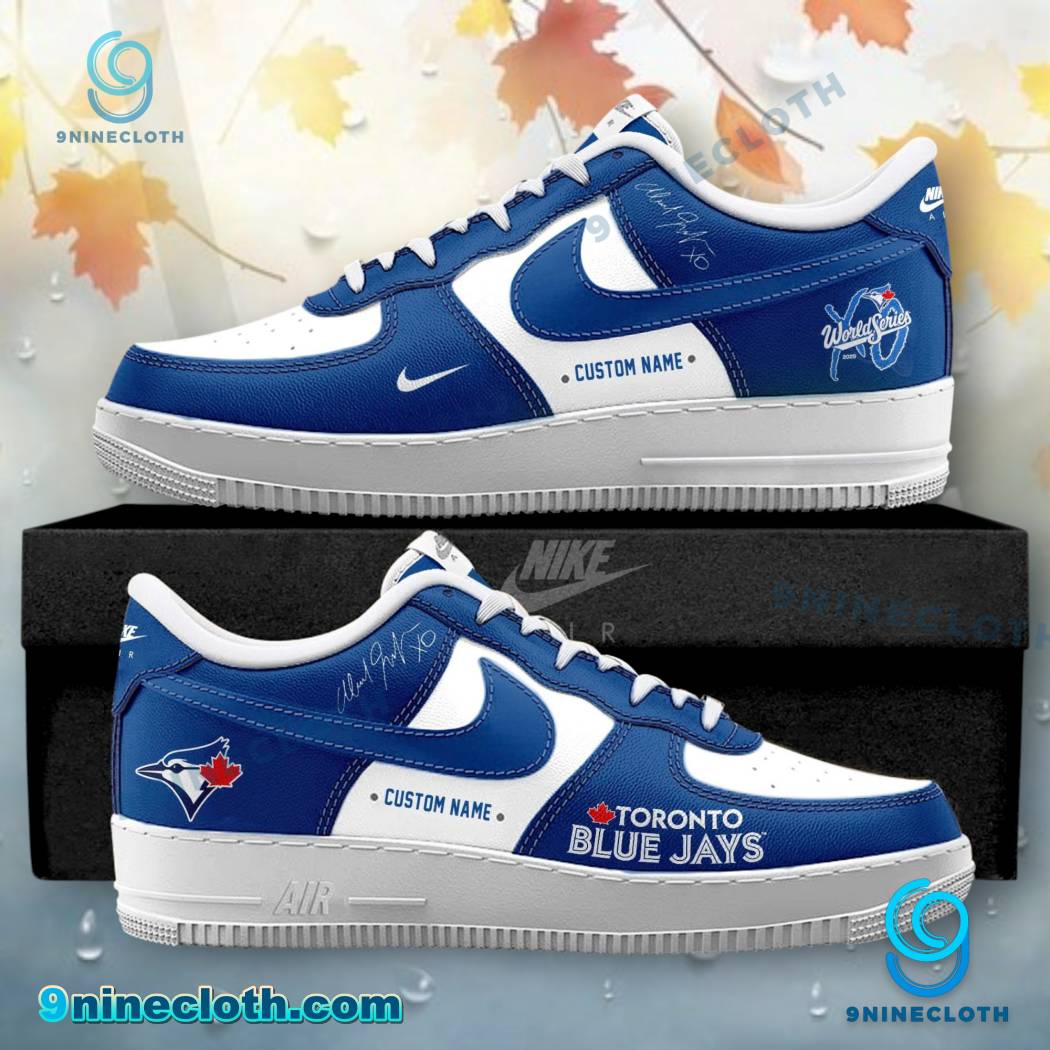 The Weeknd x Toronto Blue Jays World Series 2025 Personalized Air Force Shoes ku9InFJ