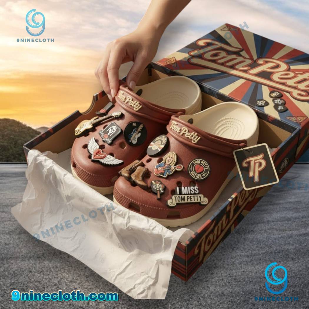 Tom Petty Crocs With Charms-b Rdlo1gO