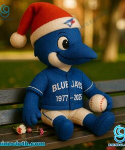 Toronto Blue Jays 1977-2025 Christmas Elf Doll gDrs3QZ