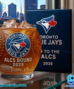 Toronto Blue Jays ALCS Bound 2025 Whiskey Glass jS6vfeB