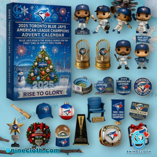 Toronto Blue Jays American League Champions Advent Calendar 2025 JSGZ3pz