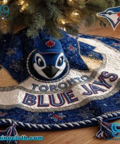 Toronto Blue Jays Christmas Tree Skirt 4I7gFGi