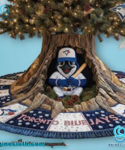 Toronto Blue Jays Mascot Christmas Tree Skirt b5zGfFj