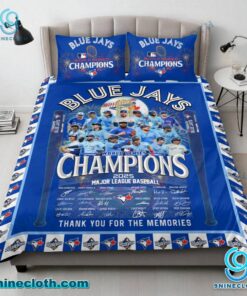Toronto Blue Jays World Series Champions 2025 Bedding Set O9QNpGg