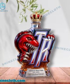 Toronto Raptors 1995-2025 30th Anniversary Whiskey Bottle 34USFxO