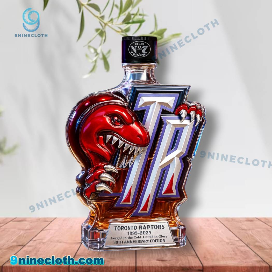 Toronto Raptors 1995-2025 30th Anniversary Whiskey Bottle-c 17e3Acx