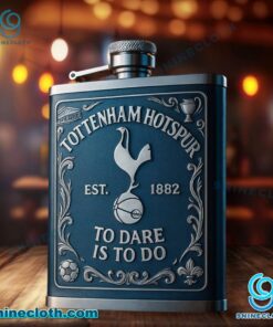 Tottenham Hotspur Football Club Hip Flask Stainless Steel Whiskey Bottle yvWrPUG