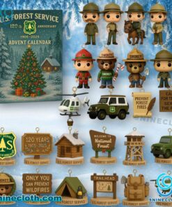 U.S. Forest Service 120th Anniversary 1905-2025 Advent Calendar 2025 LQUC35t