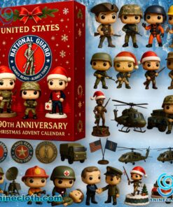 United States National Guard 390th Anniversary Christmas Advent Calendar 2025 gxlMh6d
