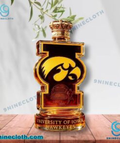 University Of Iowa Hawkeyes Whiskey Bottle Nijoqnc