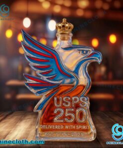 Usps 250th Anniversary Delivered With Spirit 1775-2025 Whiskey Bottle ZSXIVBd