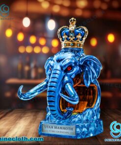 Utah Mammoth Tusks Up Whiskey Bottle bxnISOZ