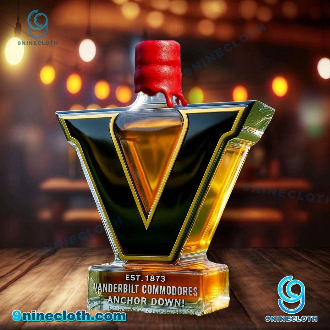 Vanderbilt Commodores Anchor Down Whiskey Bottle-b NqumlaH