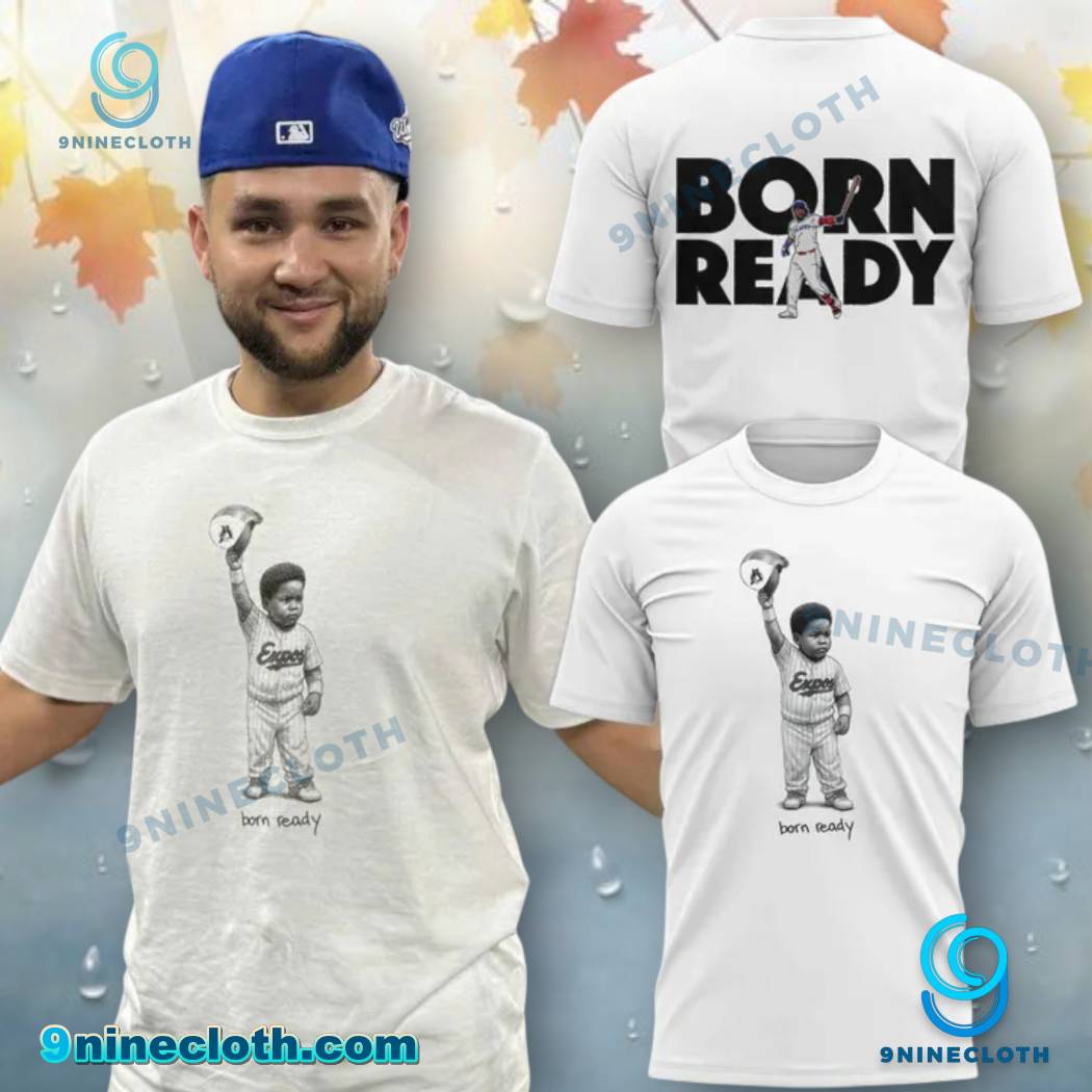Vladimir Guerrero Jr Born Ready T-shirt-c LXYZzdv