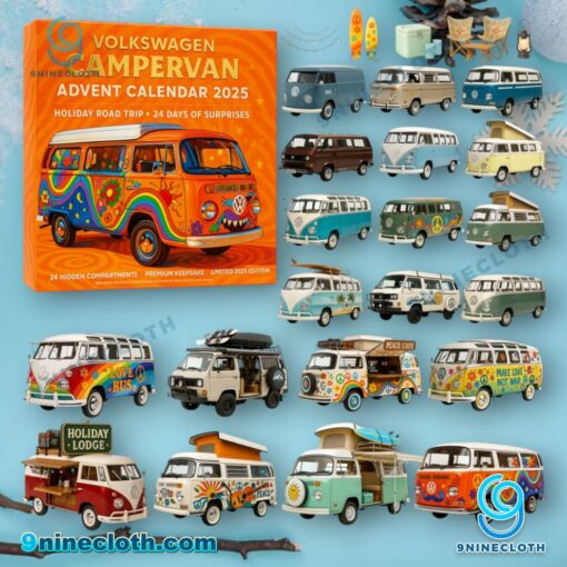 Volkswagen Campervan Advent Calendar 2025 u3f4Ihq