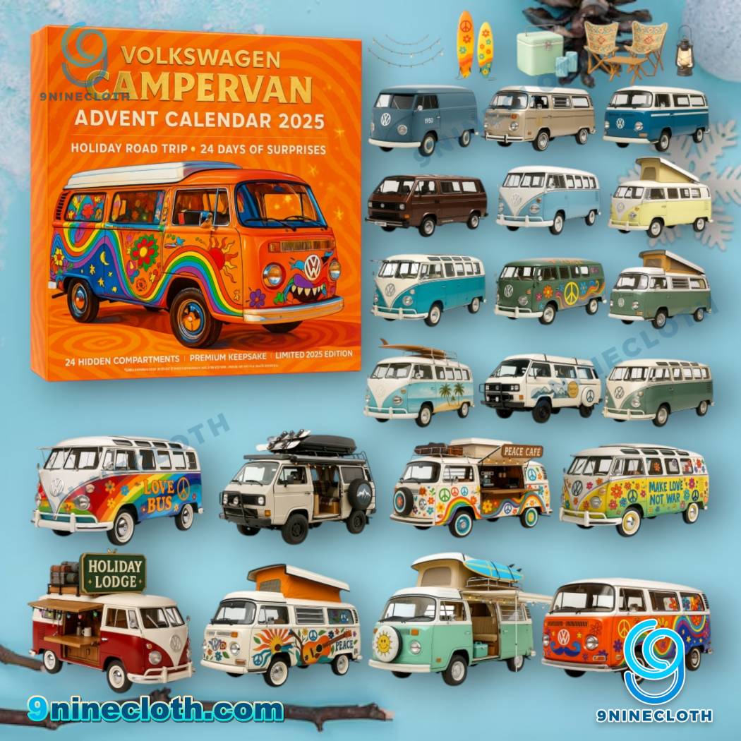 Volkswagen Campervan Advent Calendar 2025 u3f4Ihq