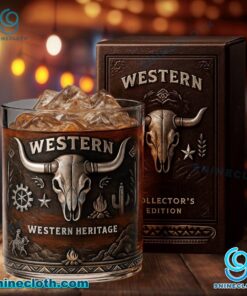 Western Heritage Whiskey Glass hyESJkA