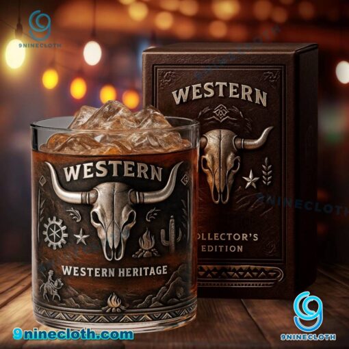 Western Heritage Whiskey Glass hyESJkA