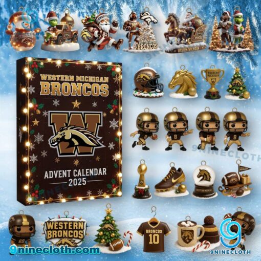 Western Michigan Broncos Advent Calendar 2025 IE9Rk2r