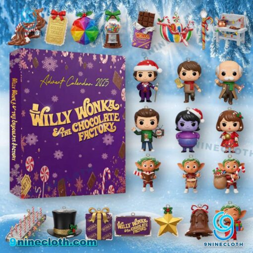 Willy Wonka And The Chocolate Factory Advent Calendar 2025 3YaklXI