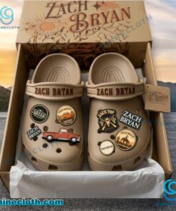Zach Bryan Crocs With Charms nuam0CA