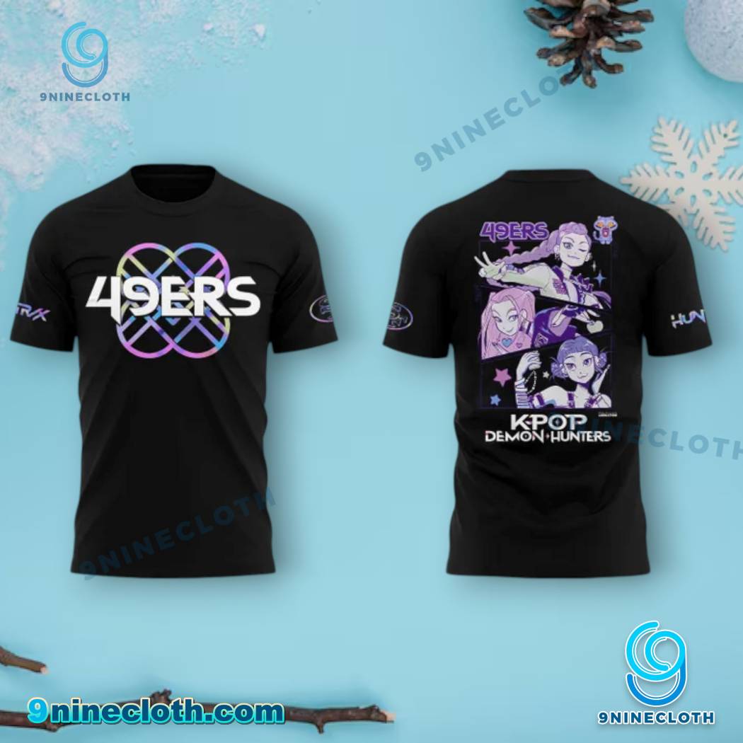 49ers X Kpop Demon Hunters T-shirt WLB2jDI