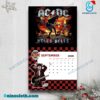 ACDC Personalized Wall Calendar 2026-z f0rwnWH