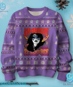 Ace Frehley Kiss Space Ace Ugly Christmas Sweater 1DdZQF8