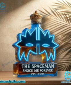 Ace Frehley The Spaceman Shock Me Forever 1951-2025 Whiskey Bottle k8wqSE1