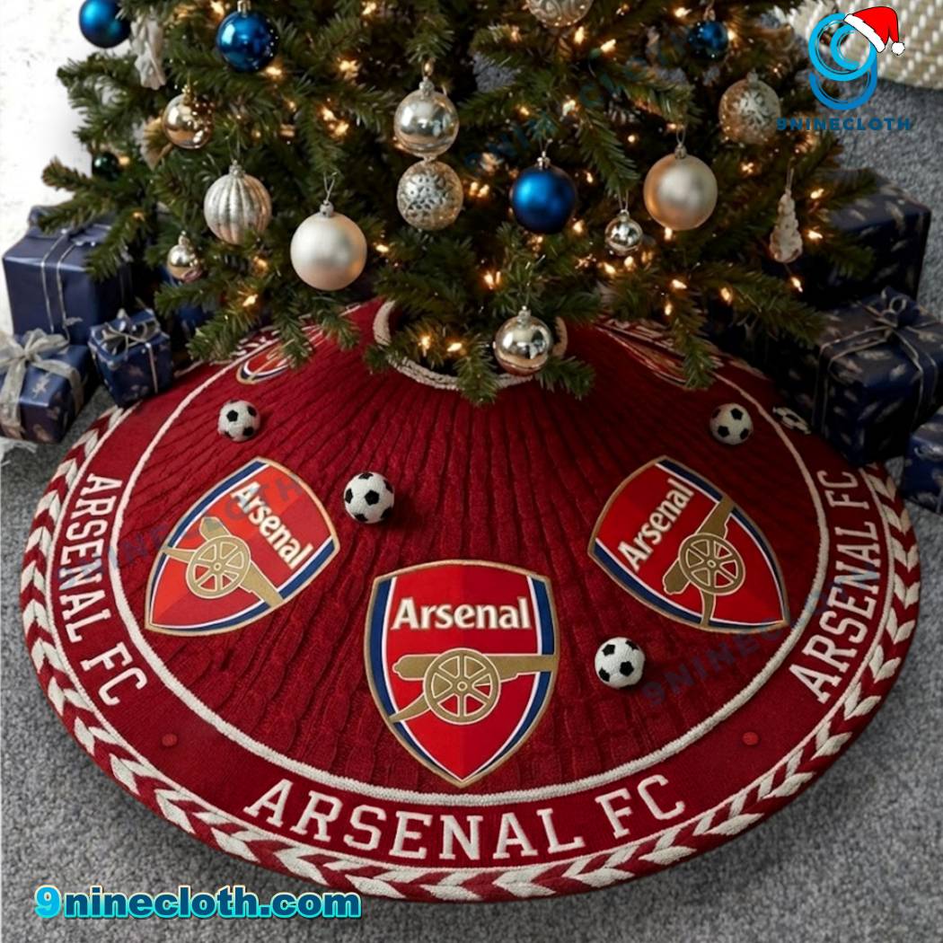 Arsenal FC Christmas Tree Skirt UpFNScC