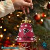Atlanta Falcons NFL Team Personalized Christmas Bell Ornament LxNuMas