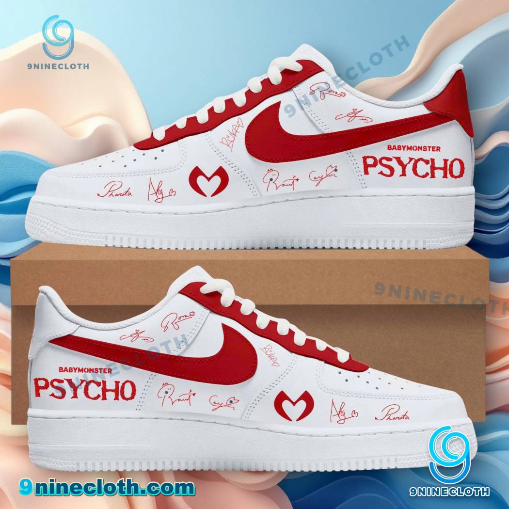 Babymonster Psycho Signatures Air Force Shoes aZp8wog