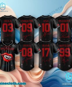 Babymonster Psycho We Go Up Album 2025 Baseball Jersey NpfMqen
